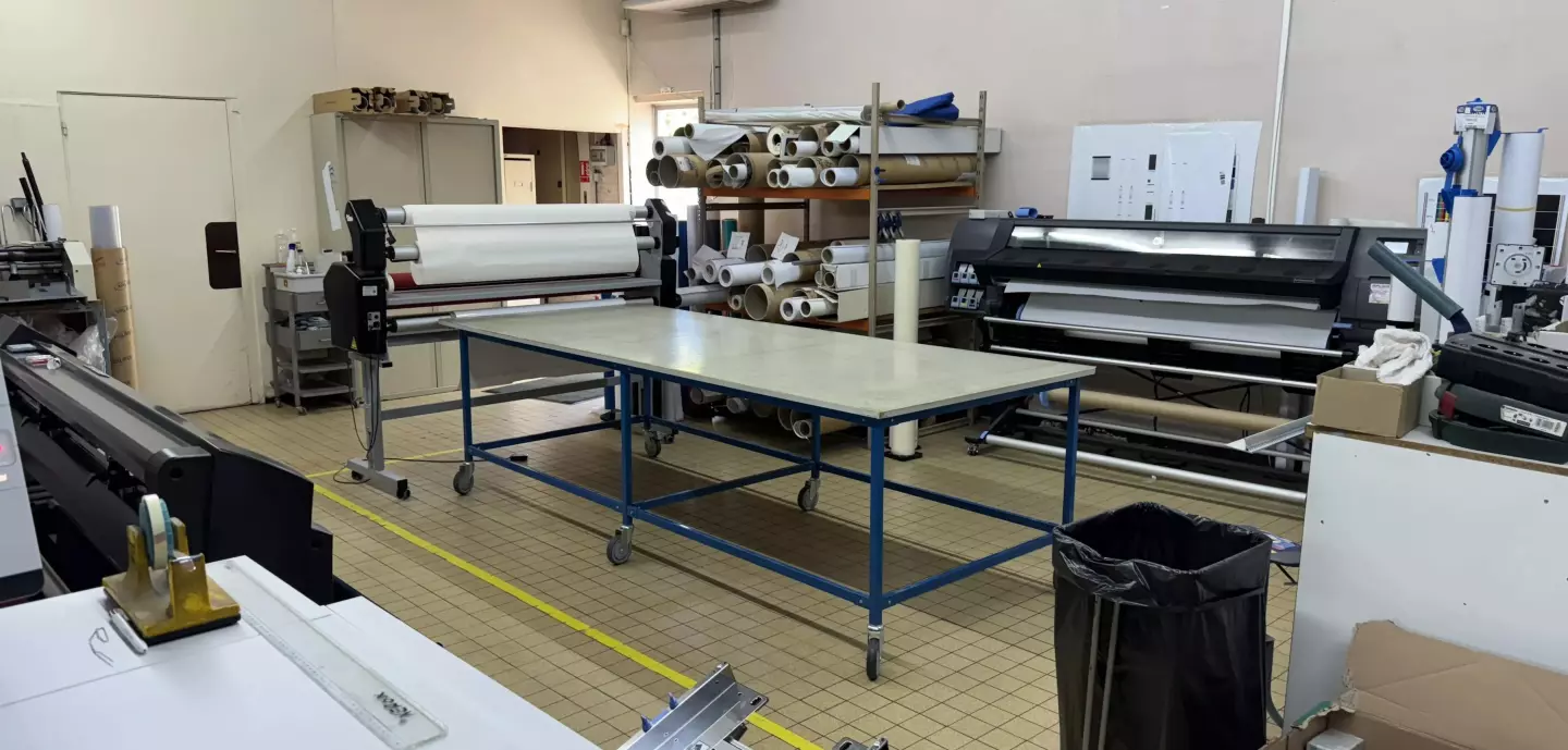 Notre atelier grand format