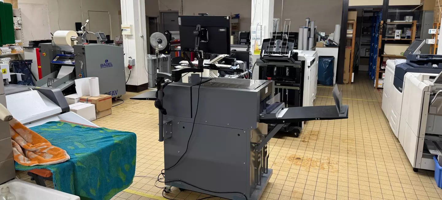 Notre atelier d'impression